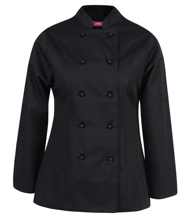 Picture of JB'S  L-S VENTED CHEF'S JACKET