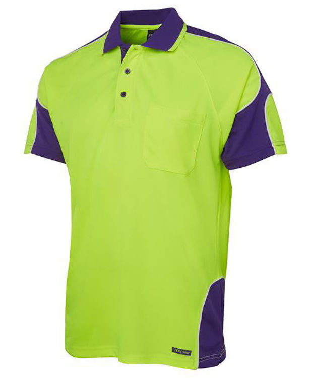 Picture of JB'S HI VIS S-S ARM PANEL POLO