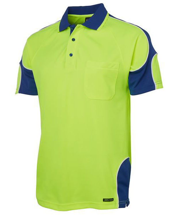 Picture of JB'S HI VIS S-S ARM PANEL POLO