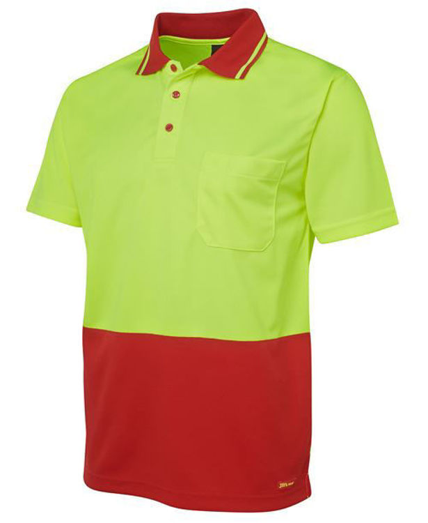 Picture of JB'S KIDS HI VIS NON CUFF TRADITIONAL POLO