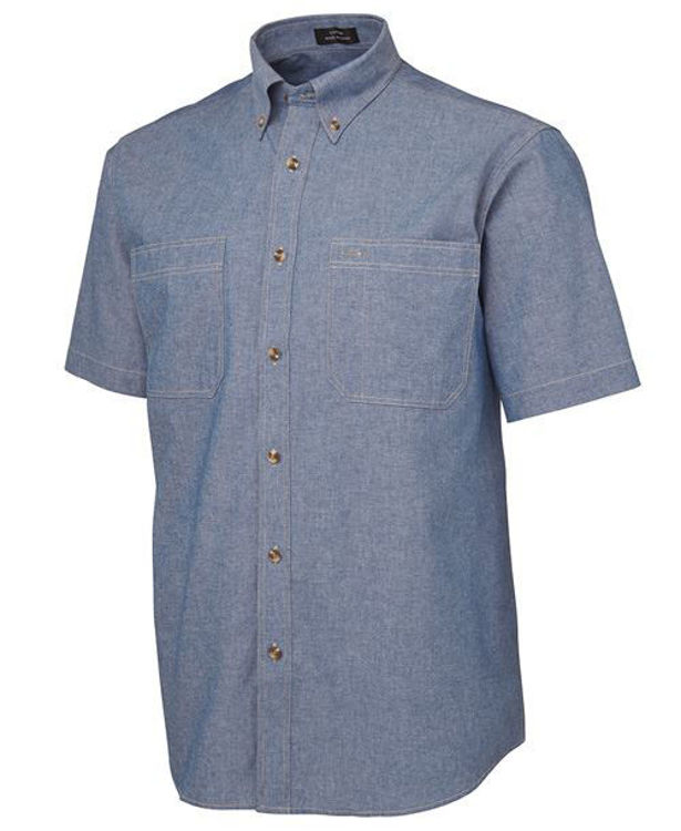 Picture of JB'S S-S COTTON CHAMBRAY SHIRT