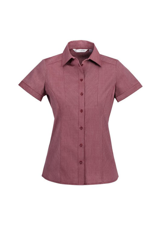 Picture of Ladies Chevron Short Sleeve Shirt