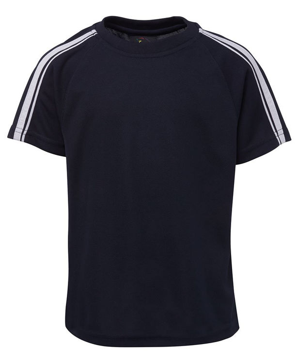 Picture of PODIUM  DUAL STRIPE CREW NECK