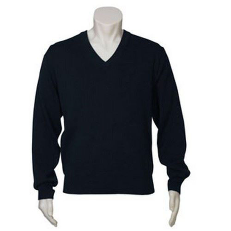 Picture of V-NECK L-S WOOL PULLOVER