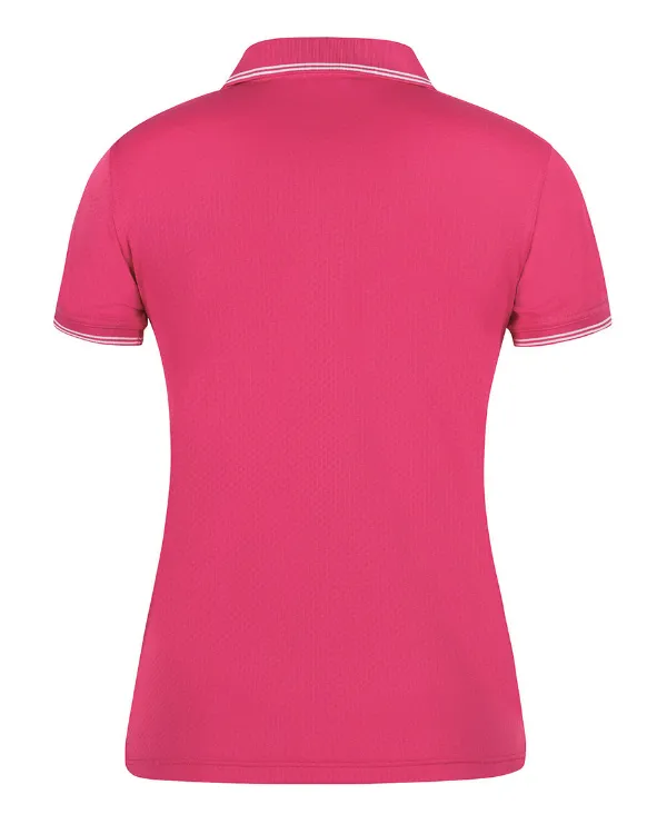 Picture of PODIUM LADIES JACQUARD CONTRAST POLO