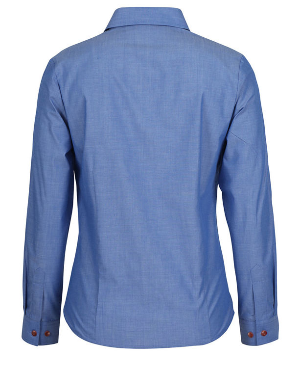 Picture of JB's LADIES CLASSIC L/S FINE CHAMBRAY