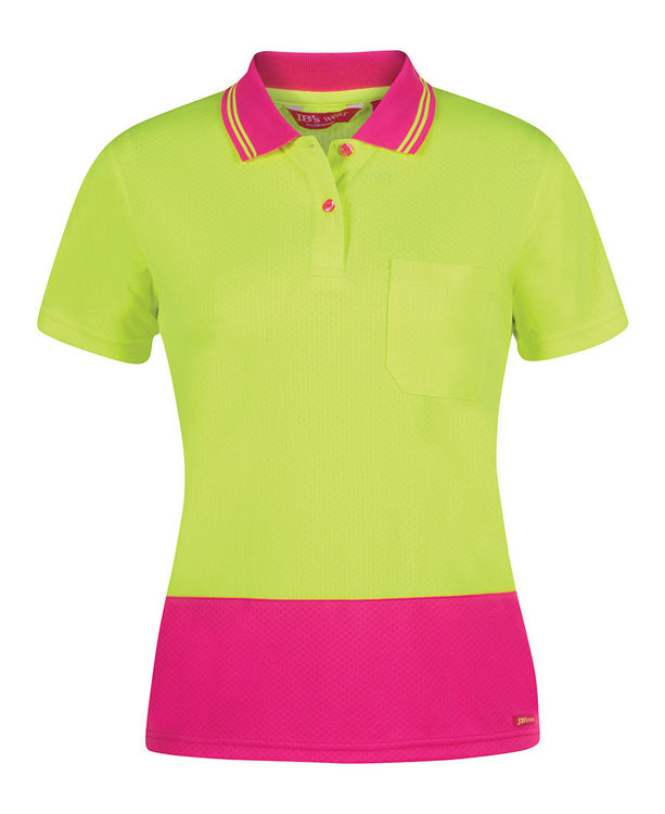 Picture of JB's LADIES HV S/S JACQUARD POLO