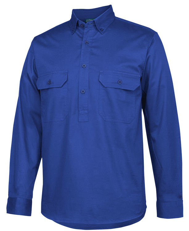 Picture of C OF C LONGREACH L/S CLOSE FRONT SHIRT