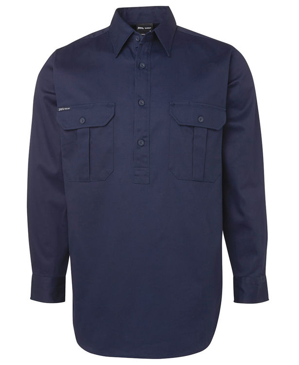 Picture of JB's CLOSE FRONT L/S WORK SHIRT