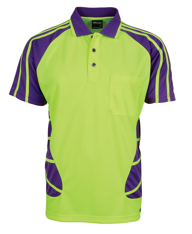 Picture of JB'S HI VIS S-S SPIDER POLO