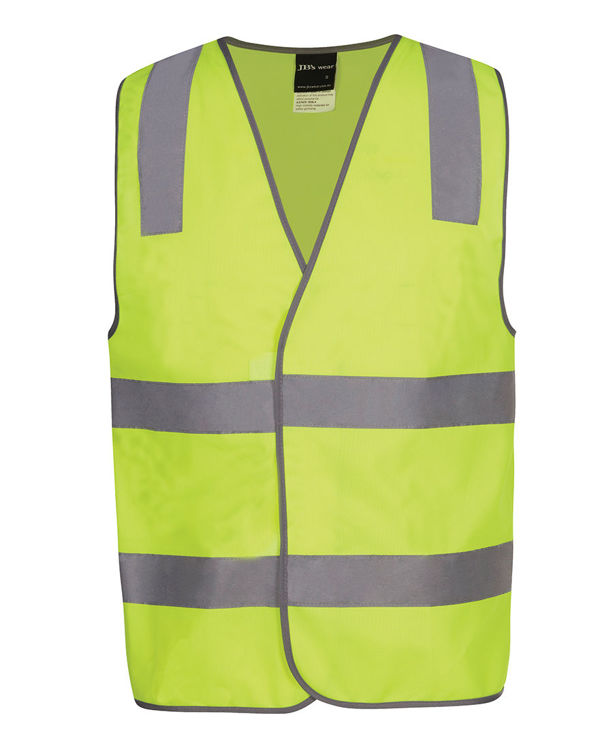 Picture of JB's HV (D+N) SAFETY VEST PRINT SECURITY