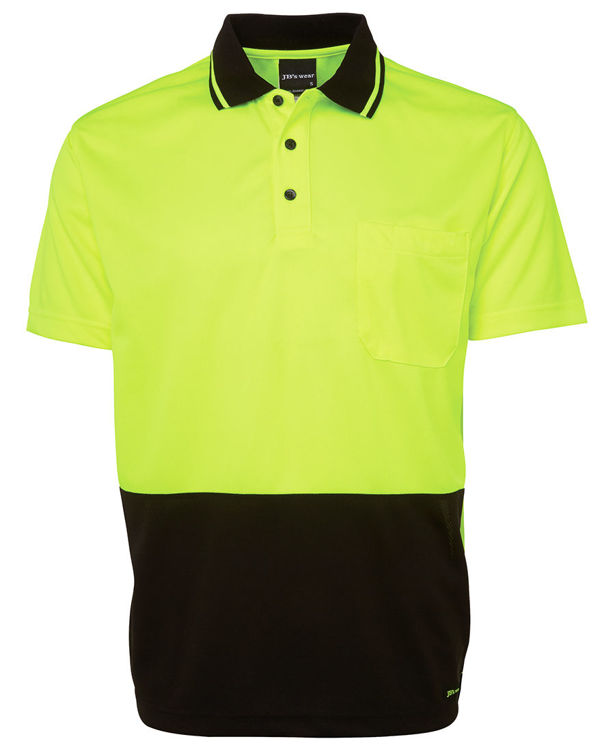 Picture of JB'S KIDS HI VIS NON CUFF TRADITIONAL POLO