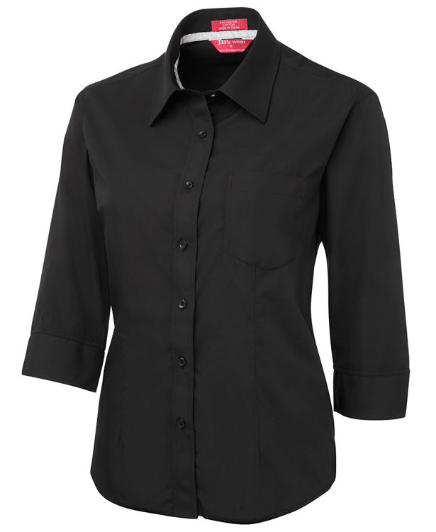 Picture of JB'S LADIES CONTRAST PLACKET 3-4 SHIRT