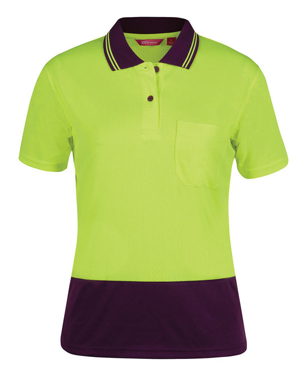 Picture of JB's LADIES HV S/S JACQUARD POLO