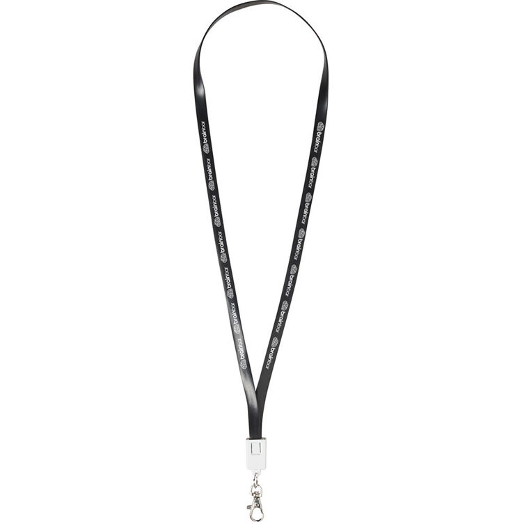 Picture of Charging Cable Lanyard with Clips