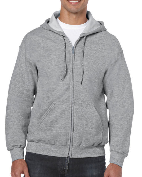 Picture of Gildan Heavy Blend  Adult Full Zip Hooded Sweatshirt