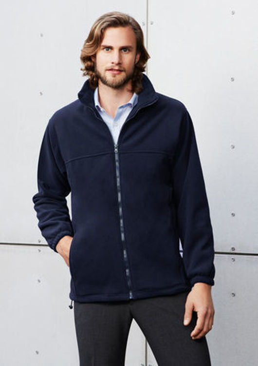 Picture of MENS PLAIN MICRO FLEECE JACKET