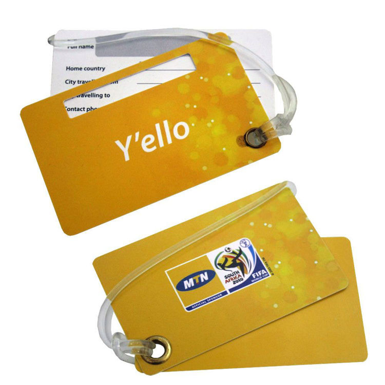 Picture of Hard Plastic Double Luggage Tag