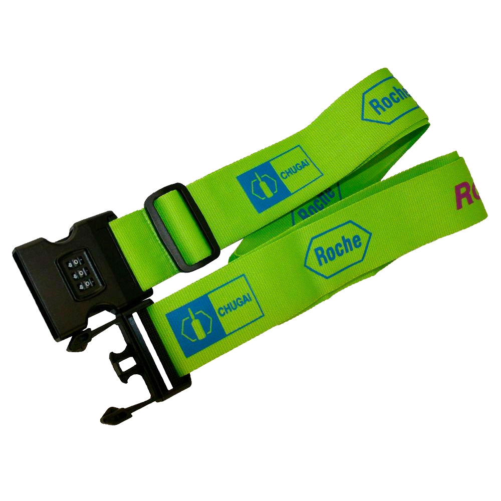 Custom Luggage Strap with Combo LockCorporate Promotional Products ...