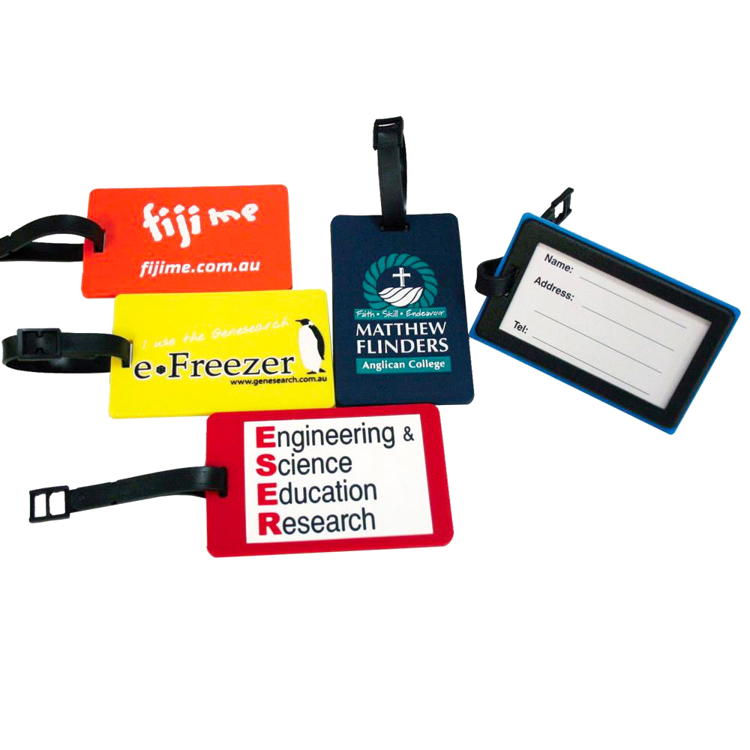 Picture of Custom PVC Luggage Tag Rectangular