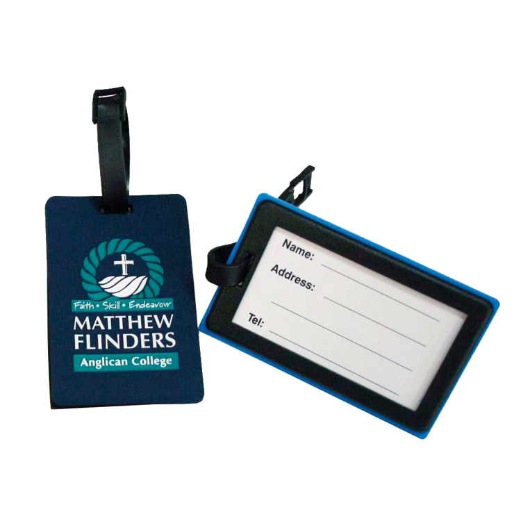 Picture of Custom PVC Luggage Tag Rectangular