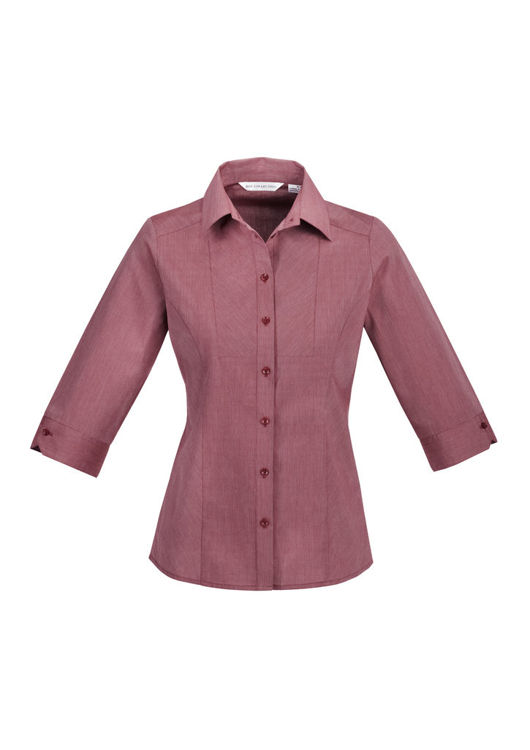 Picture of Ladies Chevron 3/4 Sleeve Shirt