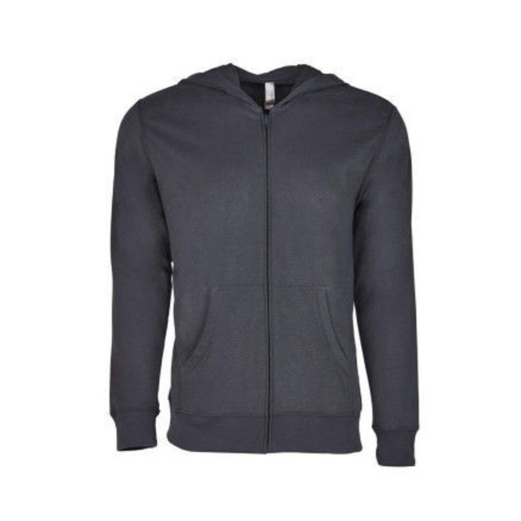 Picture of Unisex Sueded Zip Hoody