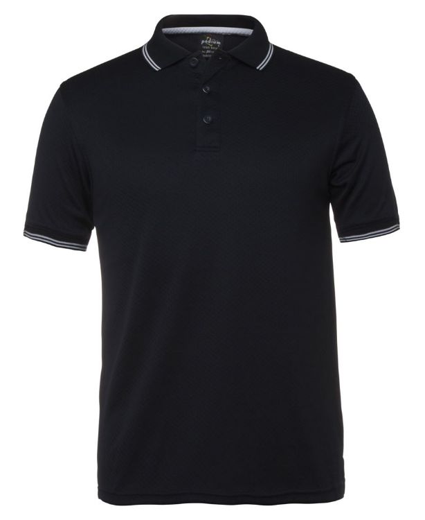Picture of PODIUM JACQUARD CONTRAST POLO