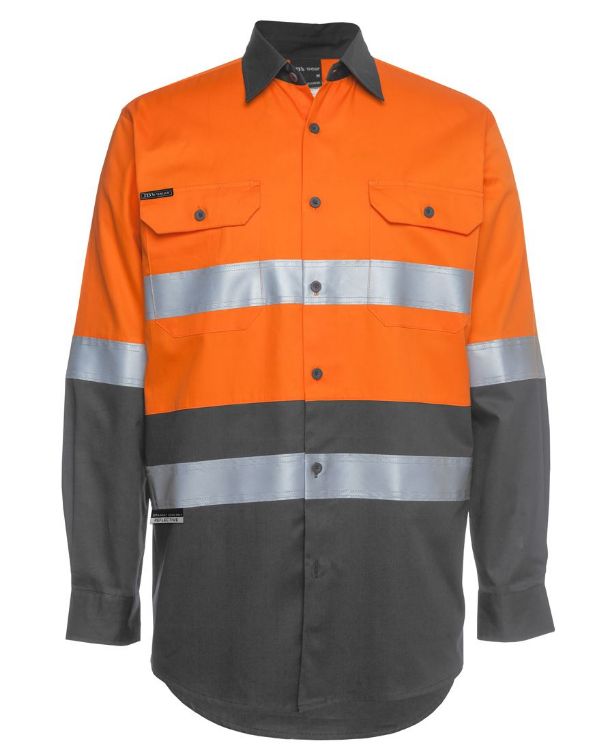 Picture of JB's HV L/S (D+N) 150G WORK SHIRT