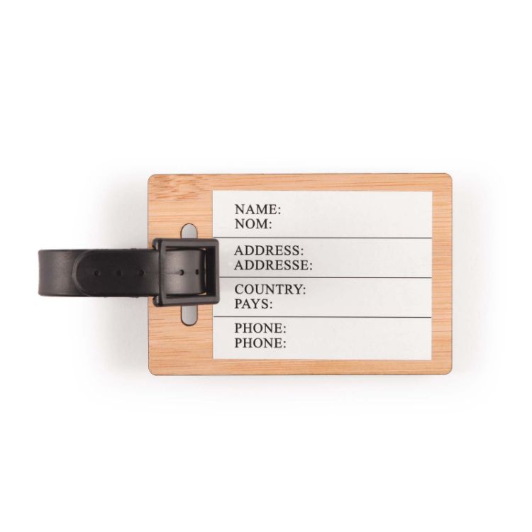 Picture of Transit Bamboo Luggage Tag