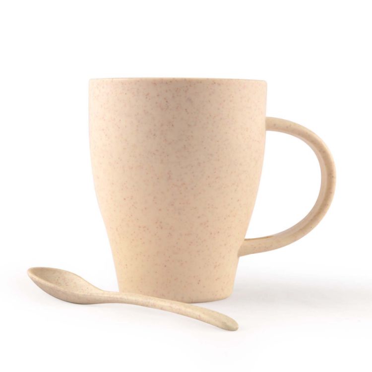 Picture of Avenue Wheat Fibre Cup and Spoon
