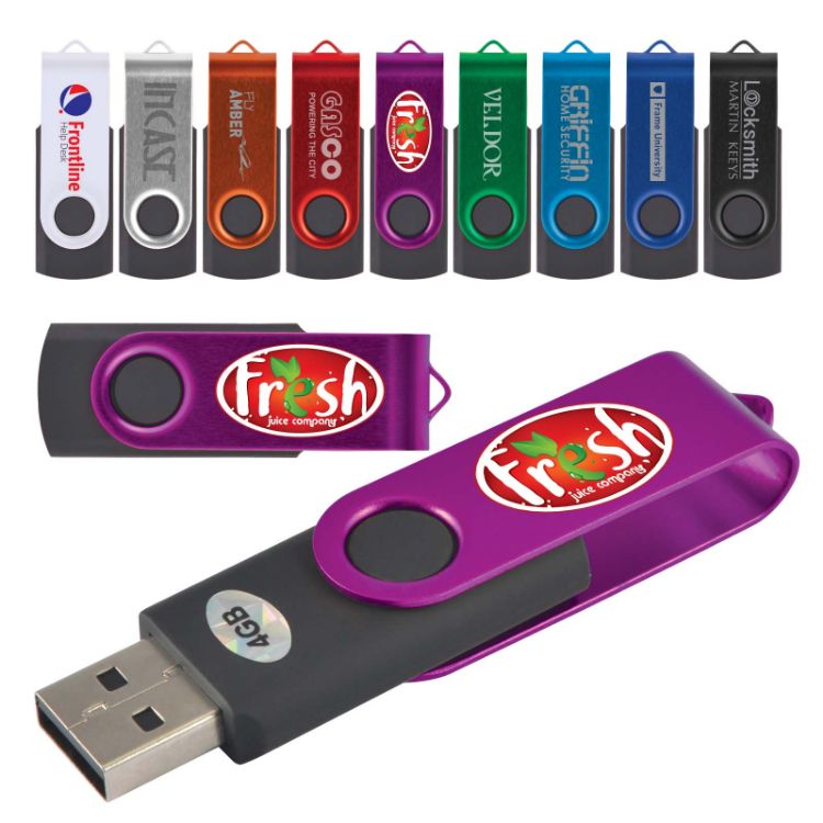 Picture of Swivel USB Flash Drive 