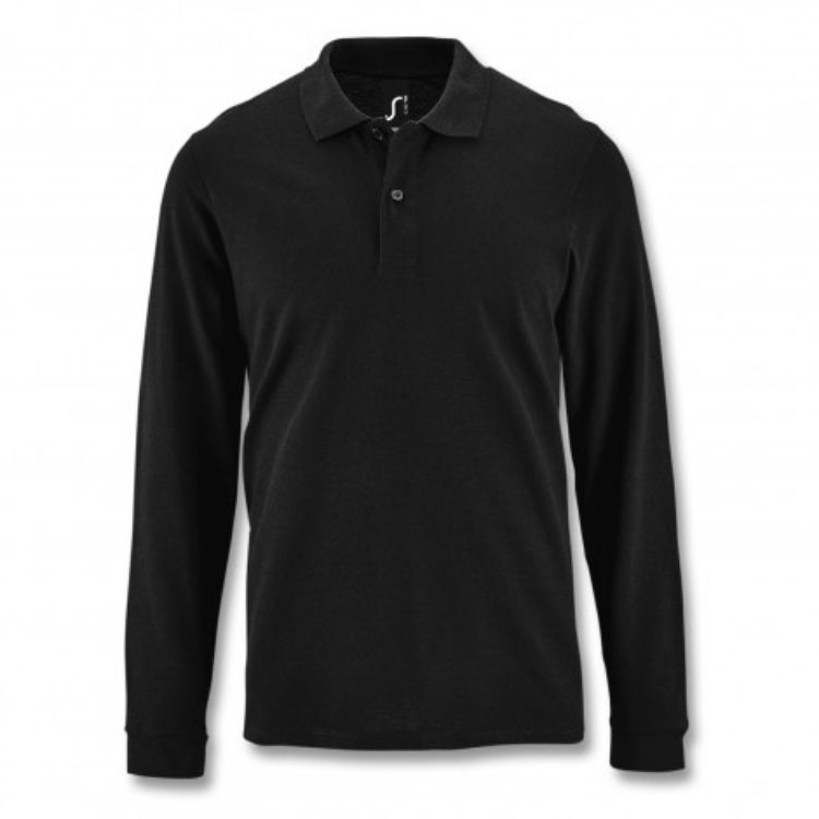 Picture of SOLS Perfect Men's Long Sleeve Polo