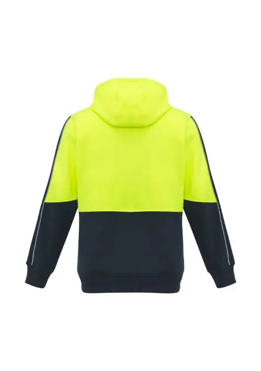 Picture of Unisex Hi Vis Full Zip Hoodie