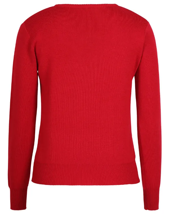 Picture of Ladies Corporate Crew Neck Cardigan
