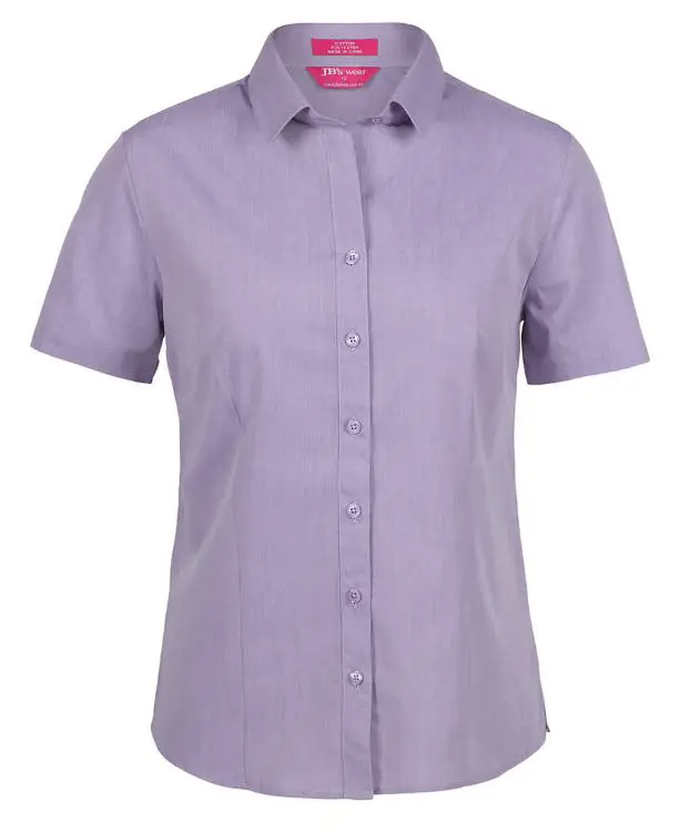Picture of Ladies Classic S/S Fine Chambray Shirt
