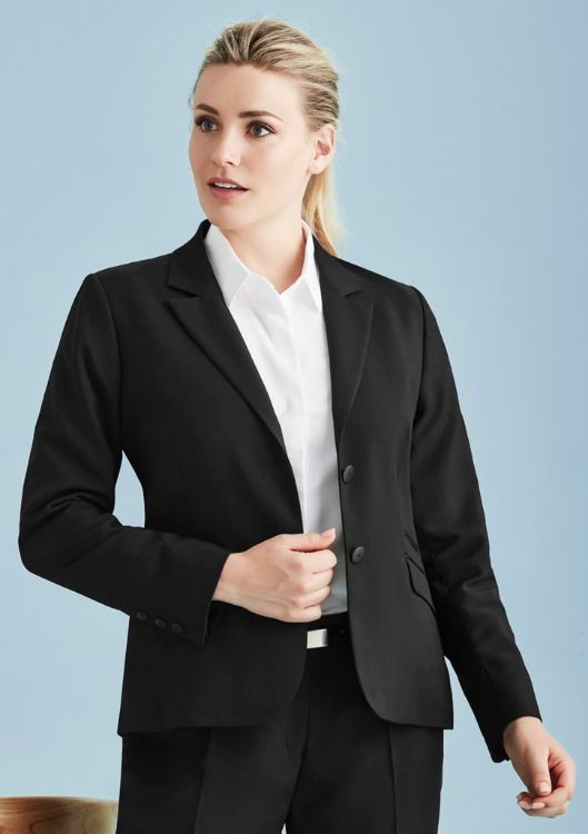 Picture of Womens Cool Stretch 2 Button Mid Length Jacket