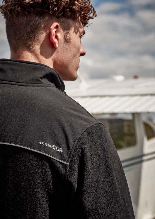 Picture of Unisex Streetworx Lightweight 1/4 Zip Polar Fleece