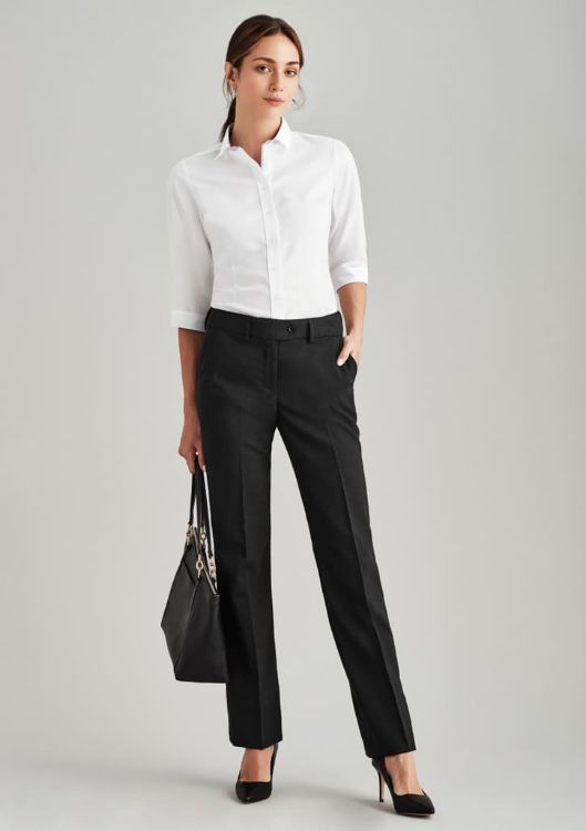 Picture of Womens Comfort Wool Stretch Adjustable Waist Pant
