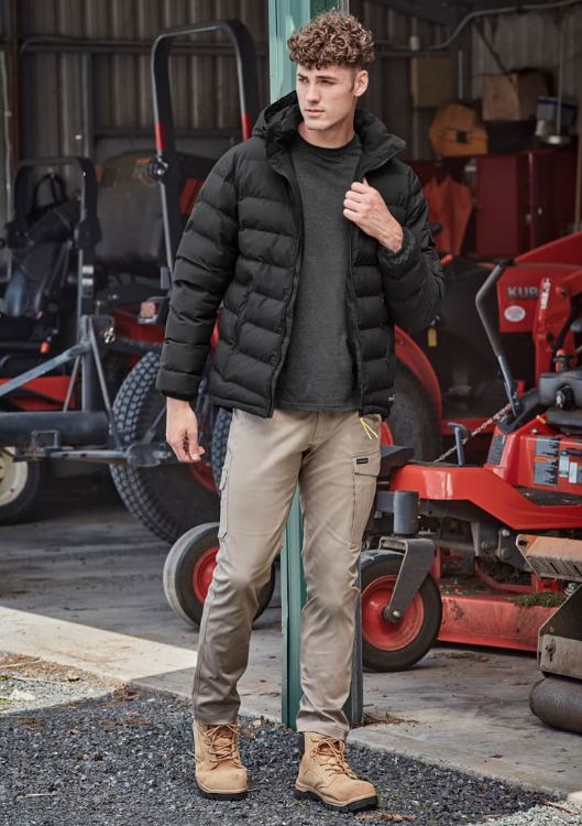 Picture of Mens Essential Basic Stretch Cargo Pant