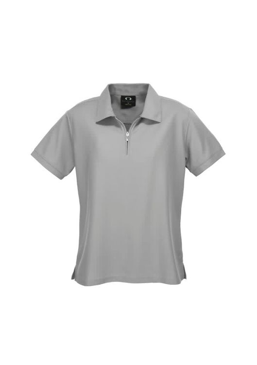 Picture of Womens Micro Waffle Short Sleeve Polo