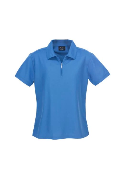 Picture of Womens Micro Waffle Short Sleeve Polo