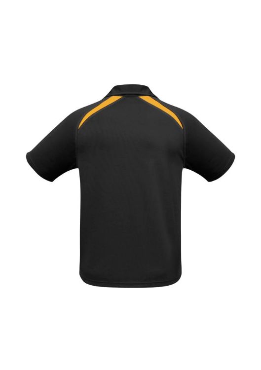 Picture of Mens Splice Short Sleeve Polo