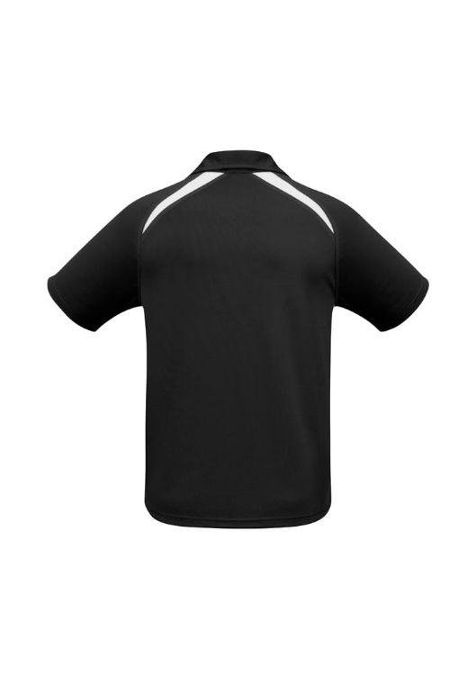 Picture of Mens Splice Short Sleeve Polo