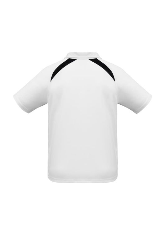 Picture of Mens Splice Short Sleeve Polo