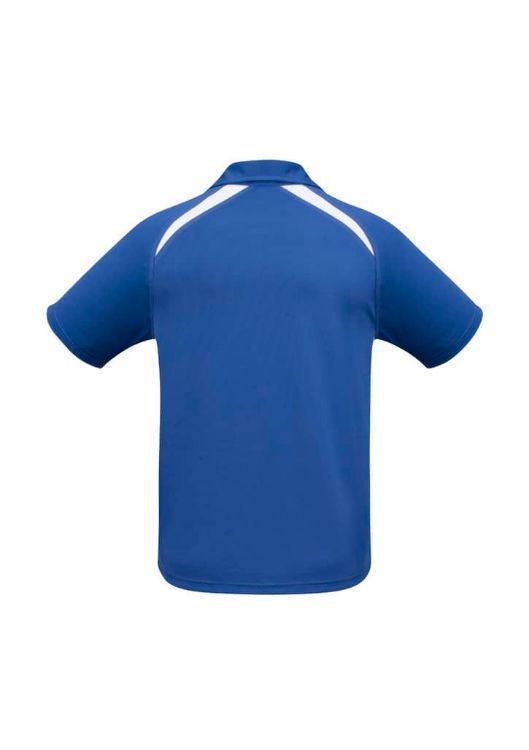 Picture of Mens Splice Short Sleeve Polo