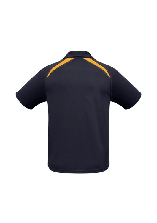 Picture of Mens Splice Short Sleeve Polo