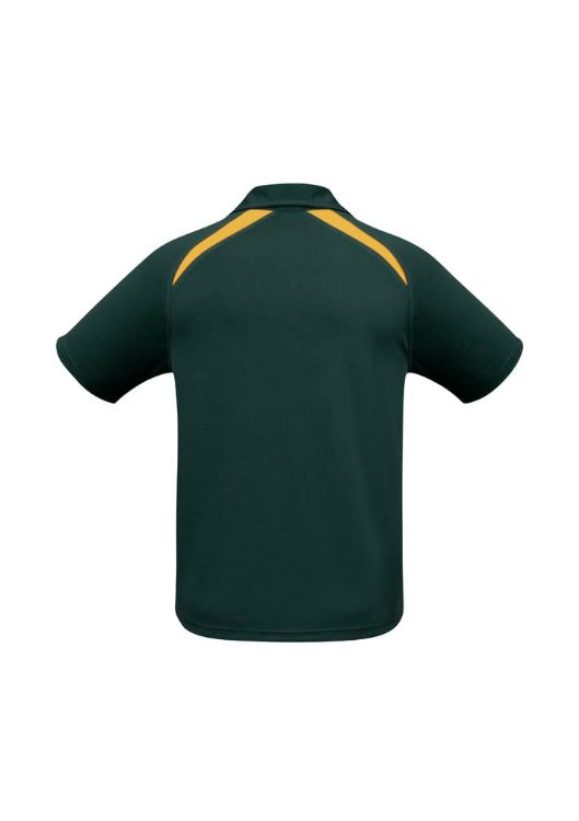 Picture of Mens Splice Short Sleeve Polo