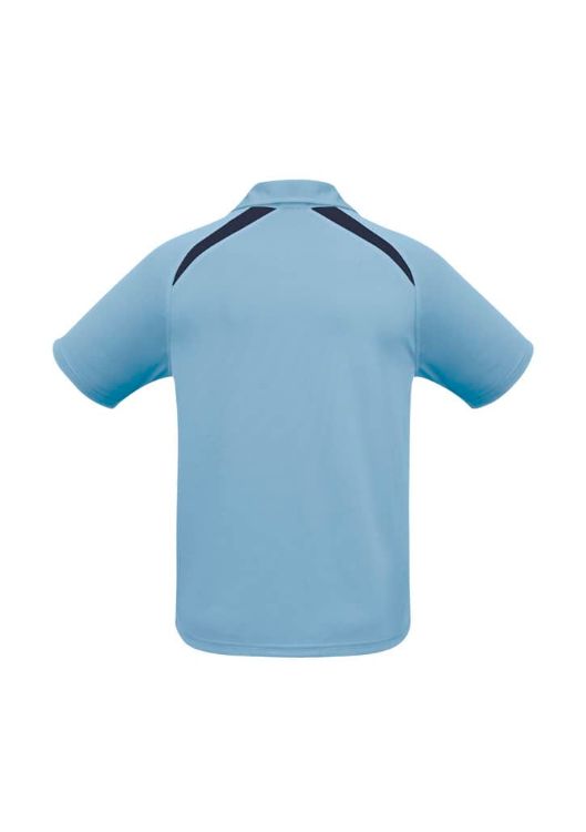 Picture of Mens Splice Short Sleeve Polo