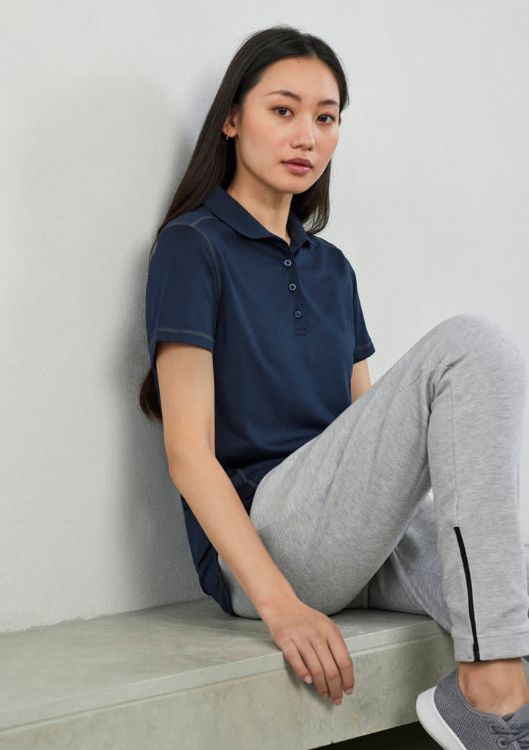 Picture of Womens Dart Short Sleeve Polo